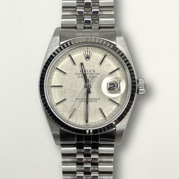 Rolex Datejust acier cadran "Lin" – Image 3