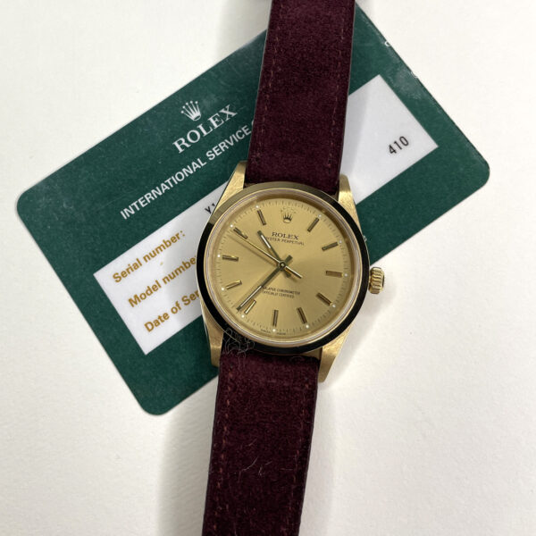 Rolex Oyster 18k - Rare référence 14208 – Image 6